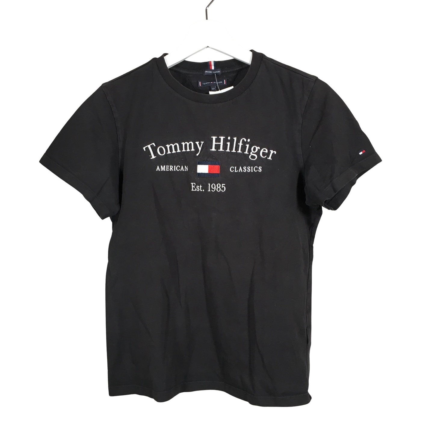Unisex Tommy Hilfiger - T-särk, suurus 158 - 164 - Must (1)