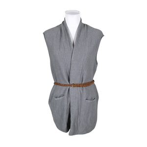 Unisex Esprit - Kootud vest, suurus 40 - Hall (1)