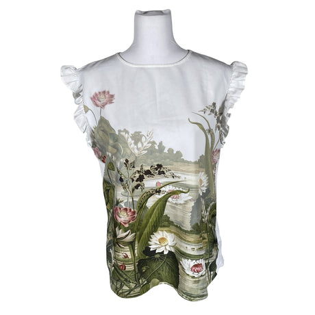 Unisex Ted Baker - Lühikeste käistega pluus, suurus 40 - Valge ()