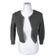 Unisex Massimo Dutti - Kootud boolero, suurus 36 - Hall ()