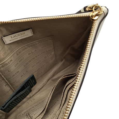 Unisex Lauren Ralph Lauren - Käekott, suurus Mini - Looduslik valge (2)