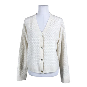 Unisex Rosemunde - Kardigan, suurus 40 - Valge (1)