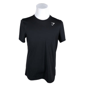 Unisex Gymshark - Spordisärk, lühikesed käised, suurus L - Must (1)