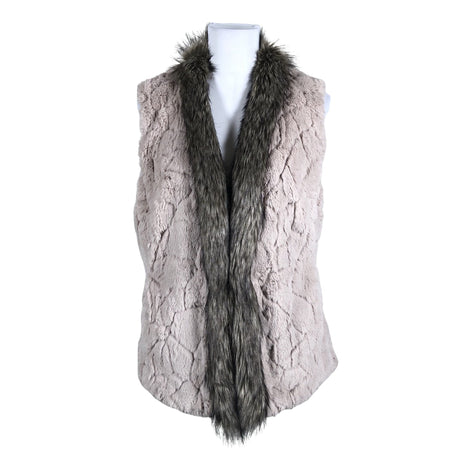 Unisex Gerry Weber - Kunstkarusnahast vest, suurus 38 - Beige ()