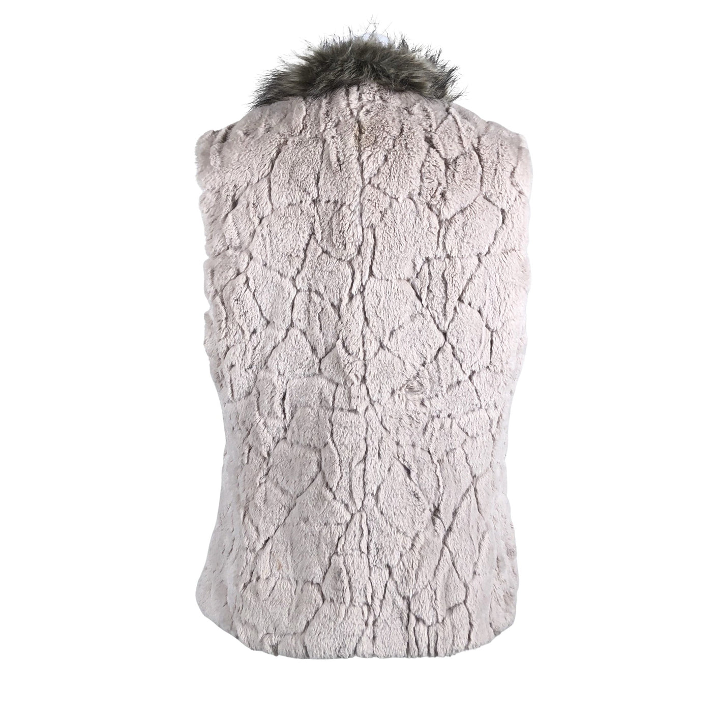 Unisex Gerry Weber - Kunstkarusnahast vest, suurus 38 - Beige (2)