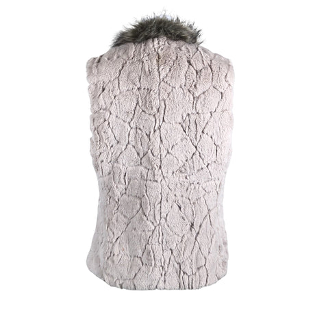Unisex Gerry Weber - Kunstkarusnahast vest, suurus 38 - Beige (2)