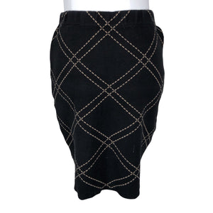 Unisex Holebrook - Kootud seelik, suurus 36 - Must (1)