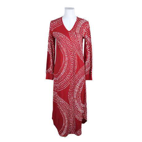 Unisex Nanso - Trikotaažist kleit, suurus 34 - Punane ()