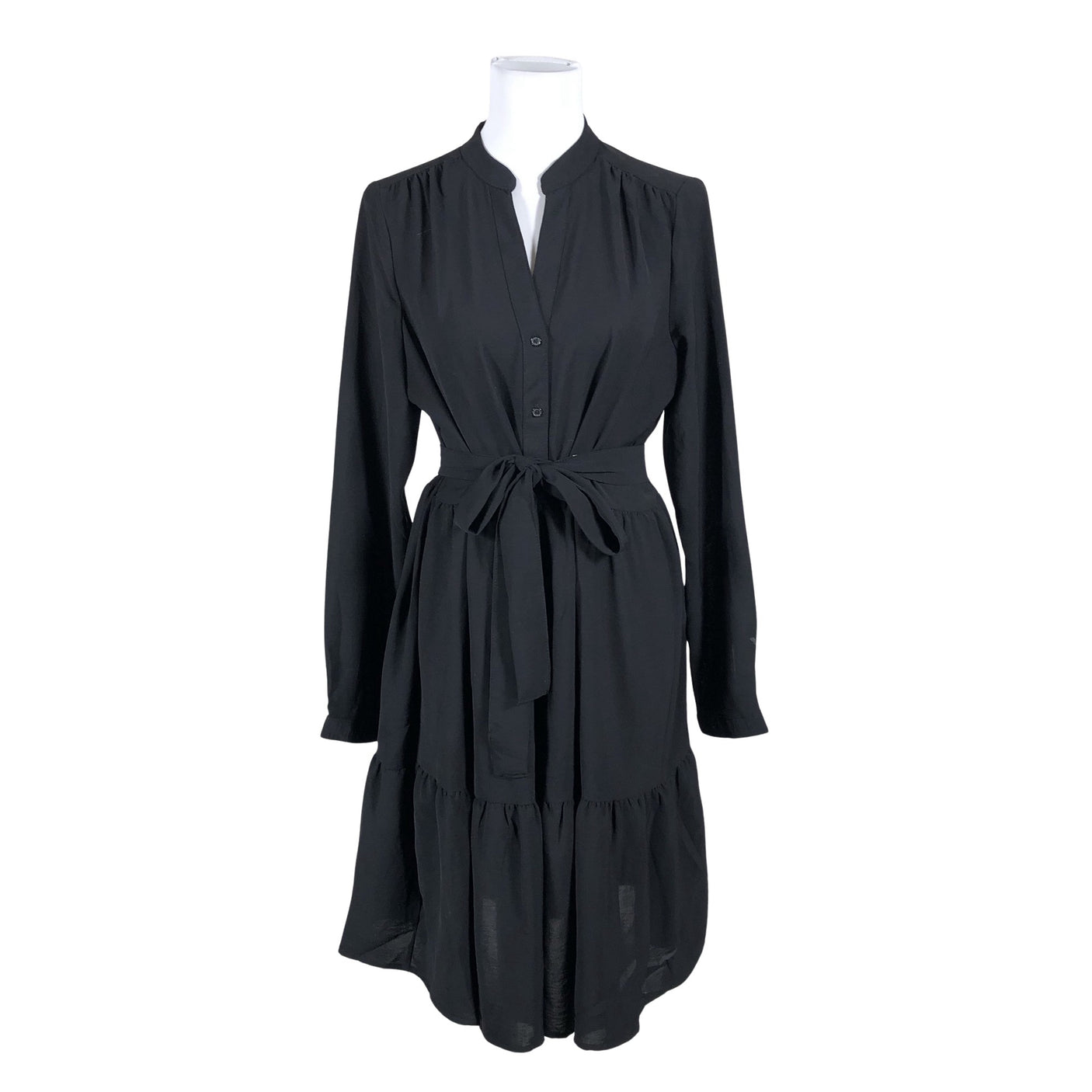 Unisex Selected - Õhuke kleit, suurus 38 - Must (1)