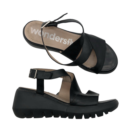 Unisex Wonders - Kiilkontsaga rihmikud, suurus 39 - Must ()