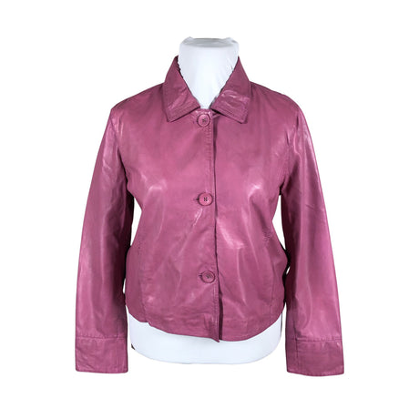 Unisex Saki - Nahktagi, suurus 44 - Roosa ()