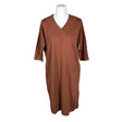 Unisex Umu - Trikotaažist kleit, suurus 40 - Pruun ()