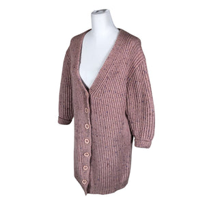 Unisex Handmade - Kardigan, suurus 40 - Heleroosa (3)