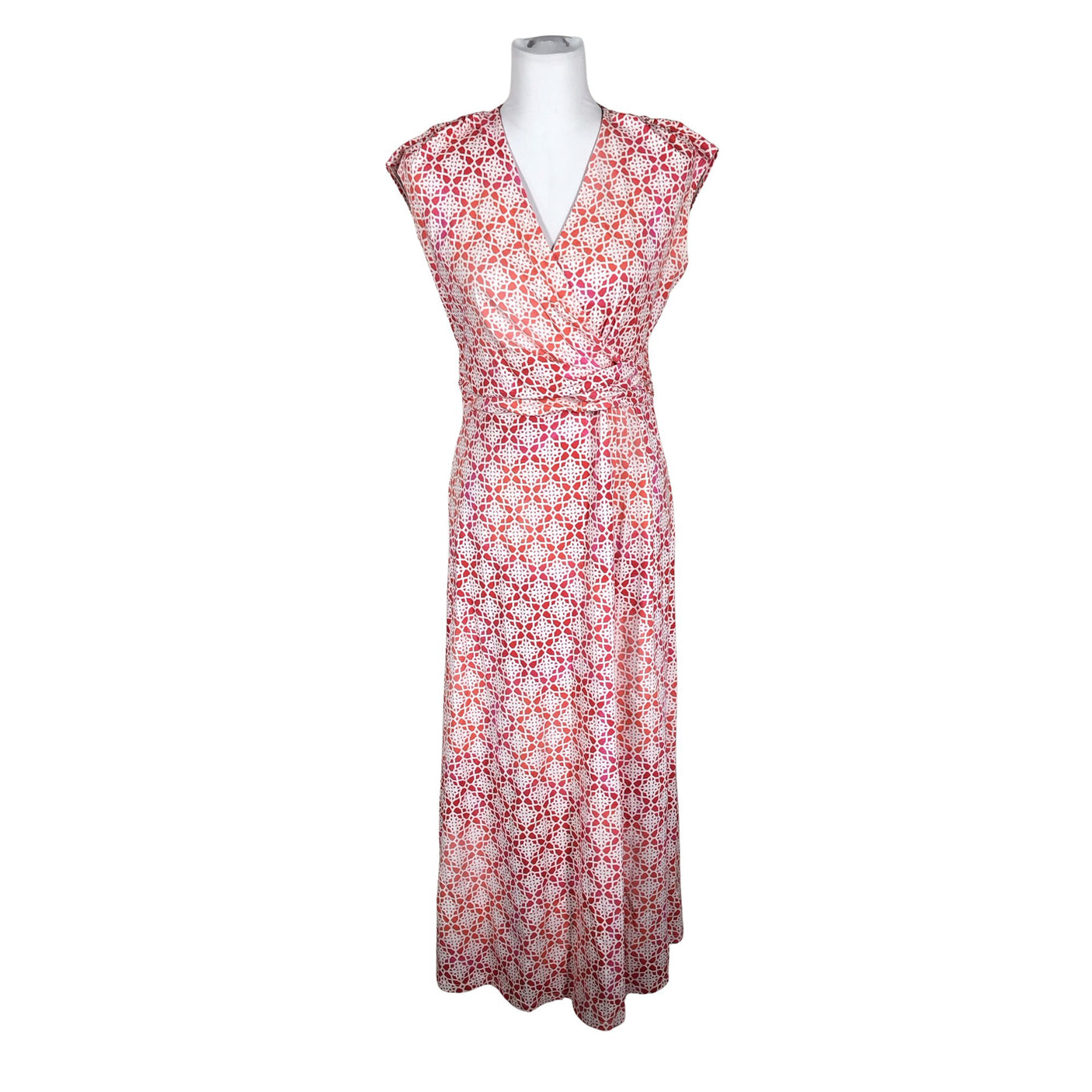 Unisex Lands' End - Trikotaažist kleit, suurus 36 - Punane (1)