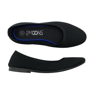 Unisex 2Moons - Baleriinad, suurus 37 - Must (1)