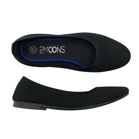 Unisex 2Moons - Baleriinad, suurus 37 - Must ()