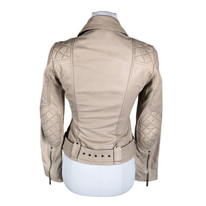 Unisex Karen Millen - Nahktagi, suurus 36 - Beige (2)