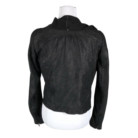 Unisex Maje - Nahktagi, suurus 38 - Must (2)