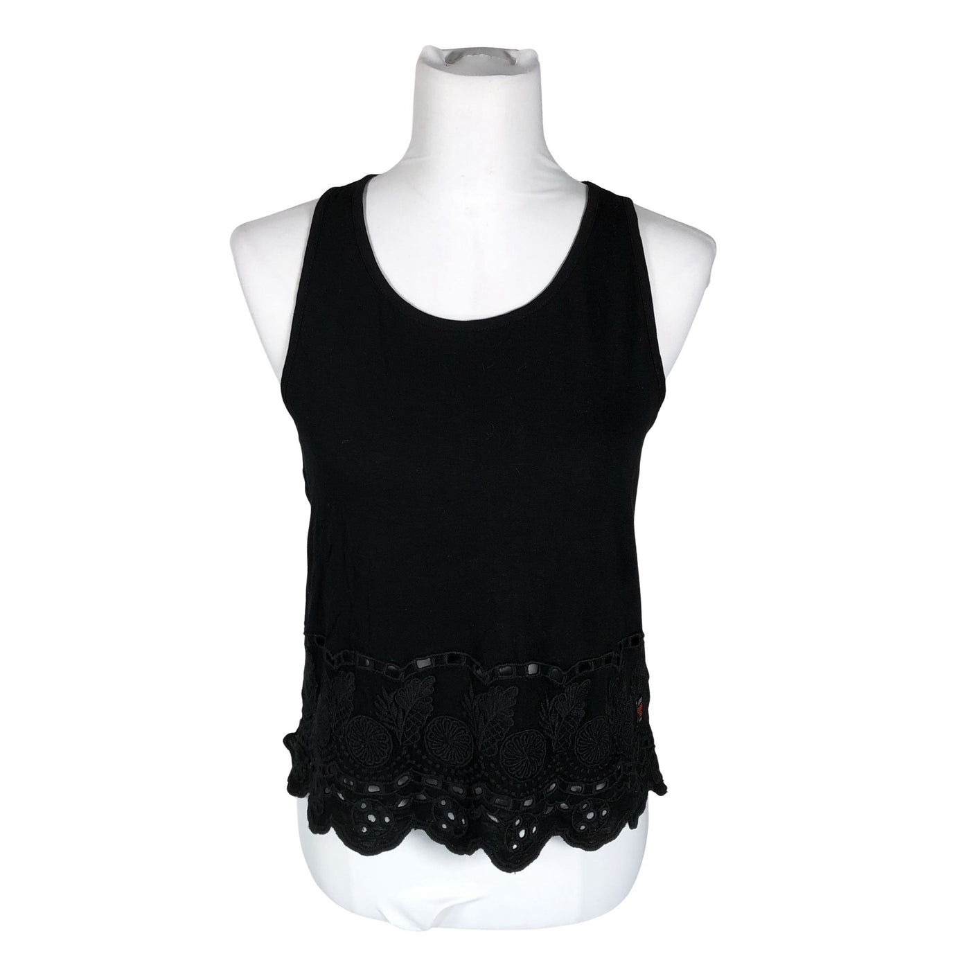 Unisex Superdry - Trikotaažist topp, suurus 34 - Must (1)