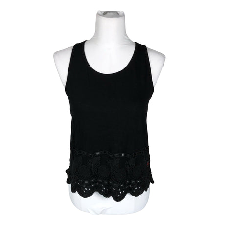Unisex Superdry - Trikotaažist topp, suurus 34 - Must ()