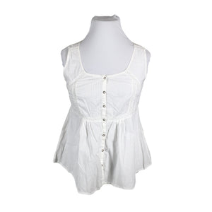 Unisex Rose Bud - Topp, suurus 42 - Valge (1)