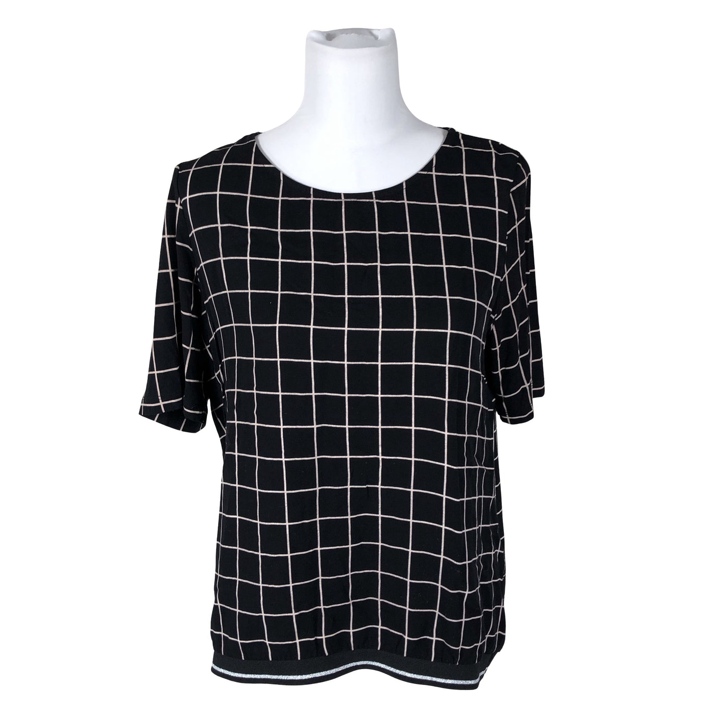 Unisex Street One - Trikotaažist pluus, suurus 38 - Must (1)