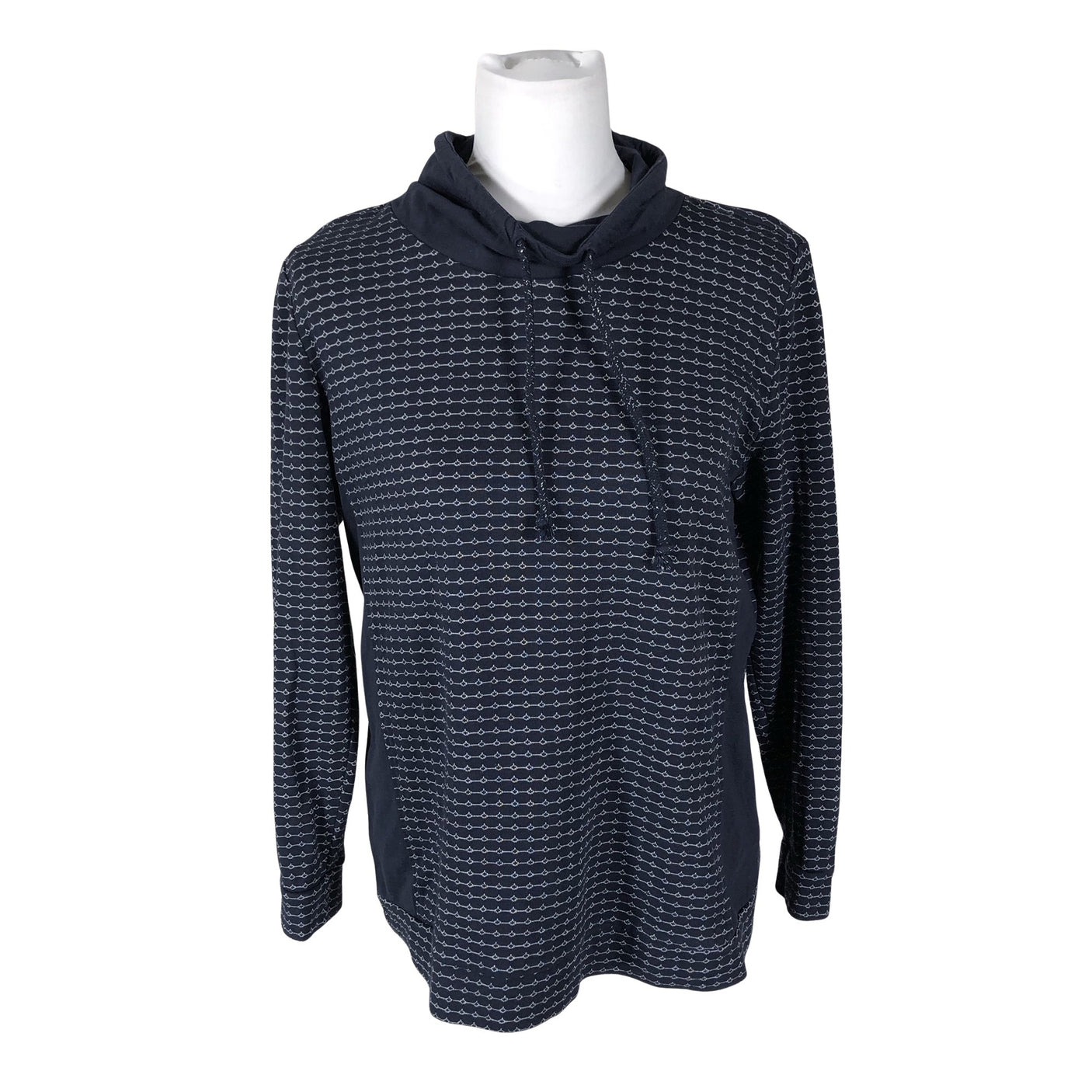 Unisex Laura Torelli - Trikotaažist pluus, suurus 38 - Sinine (1)