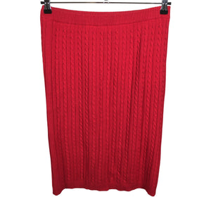 Unisex Pierre Cavallo - Kootud seelik, suurus 40 - Punane (1)