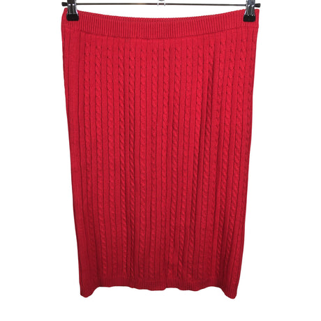 Unisex Pierre Cavallo - Kootud seelik, suurus 40 - Punane ()