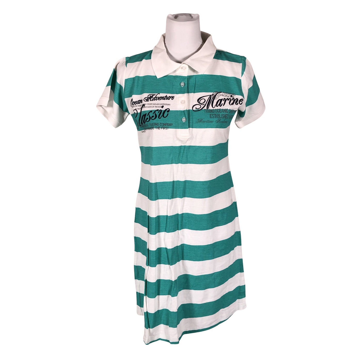 Unisex Emily - Trikotaažist kleit, suurus 40 - Türkiis (1)