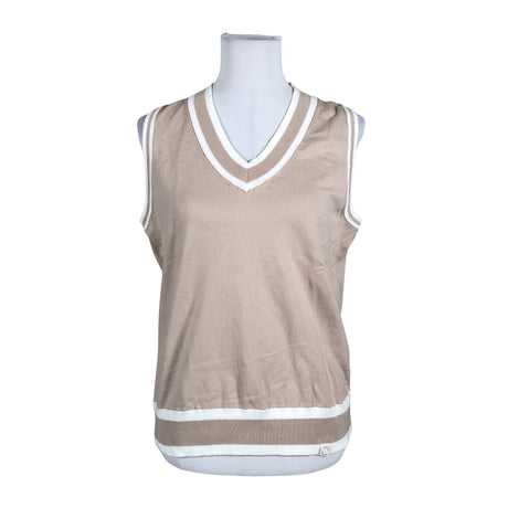 Unisex Röhnisch - Kootud vest, suurus 40 - Beige ()