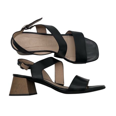 Unisex Wonders - Kontsaga rihmikud, suurus 38 - Must ()
