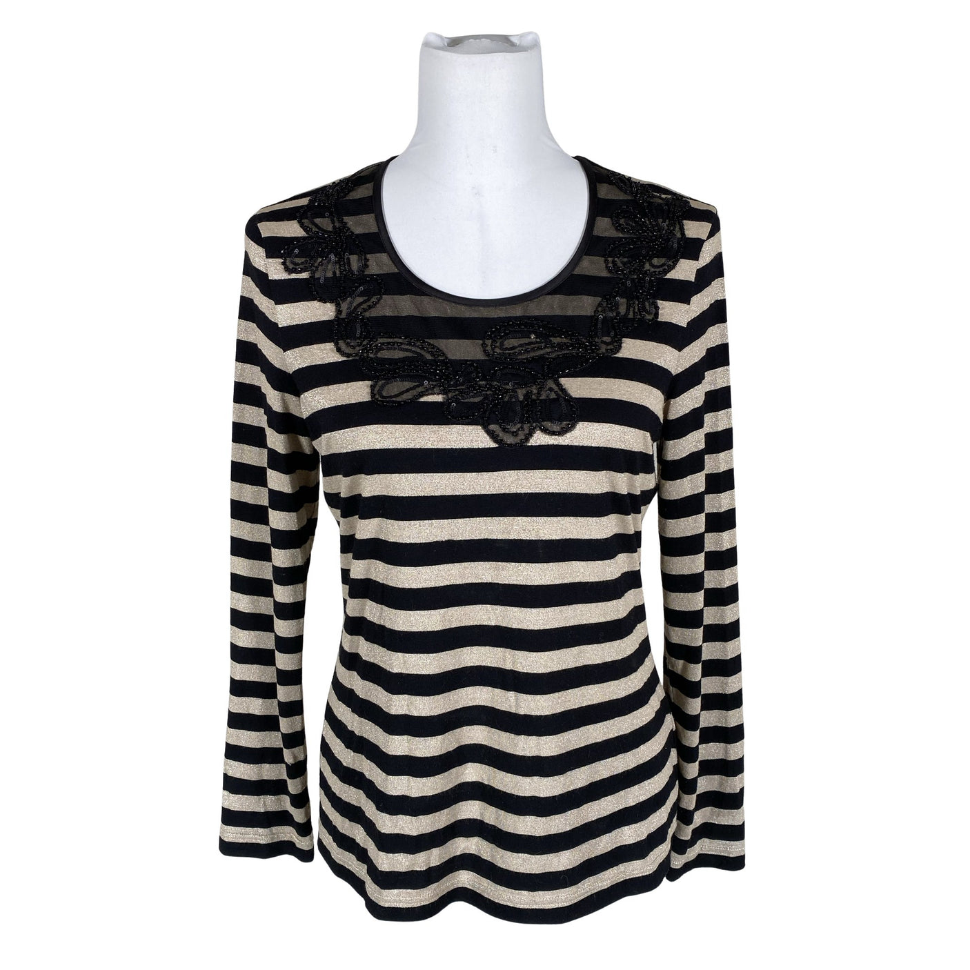 Unisex Gerry Weber - Trikotaažist pluus, suurus 38 - Must (1)