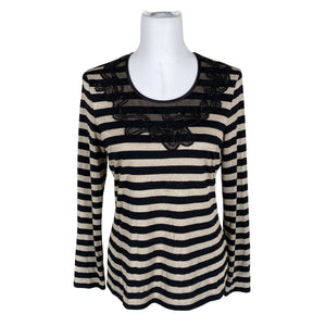 Unisex Gerry Weber - Trikotaažist pluus, suurus 38 - Must (1)