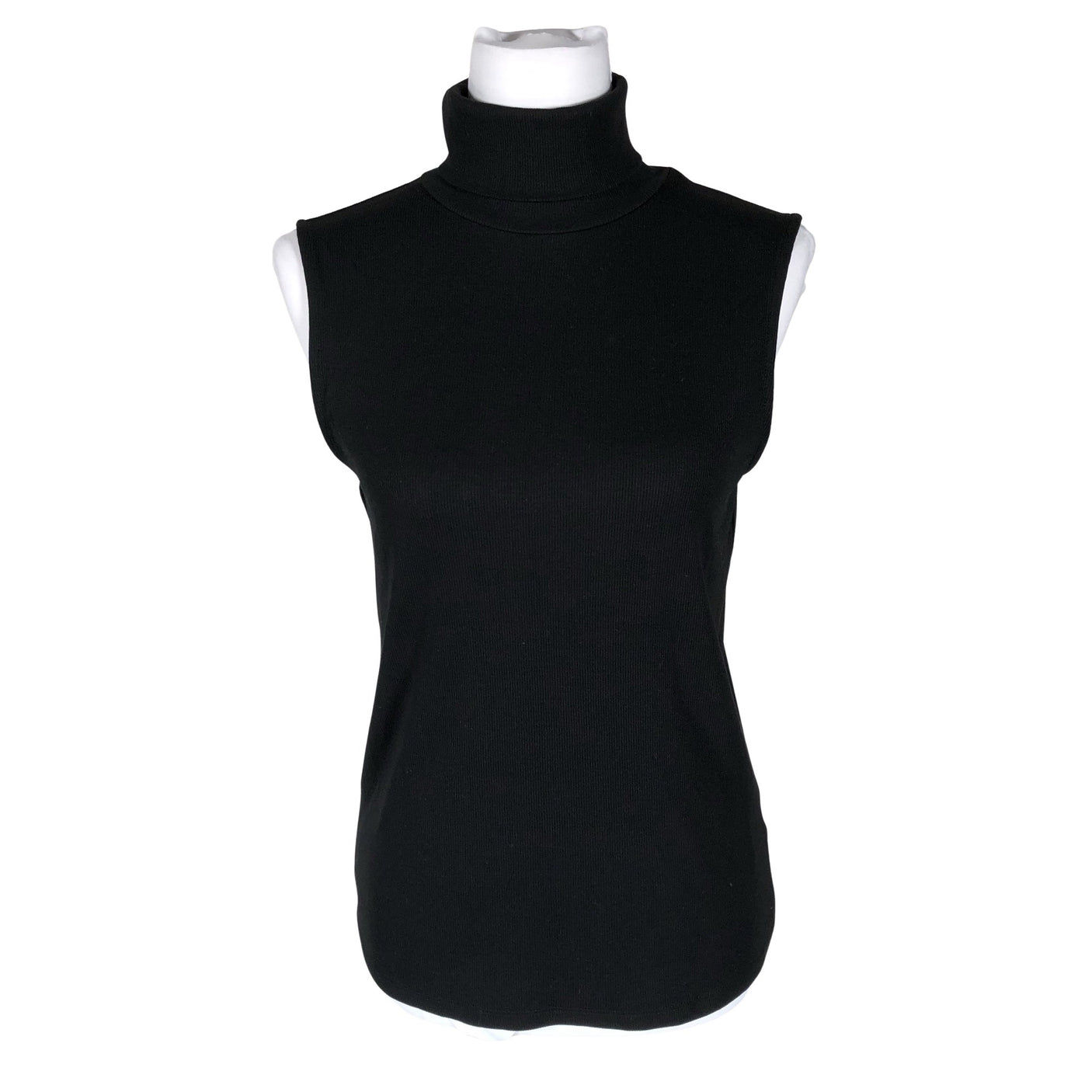 Unisex Lindex - Trikotaažist topp, suurus 40 - Must (1)