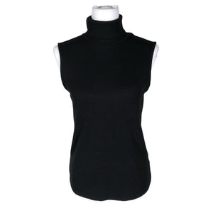Unisex Lindex - Trikotaažist topp, suurus 40 - Must (1)