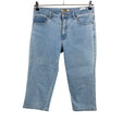Unisex Eighty8 - Teksast poolpikad püksid, suurus 42 - Helesinine ()