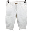 Unisex Aventura - Mittevenivad poolpikad püksid, suurus 42 - Valge ()