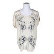 Unisex InWear - Lühikeste käistega pluus, suurus 36 - Valge ()