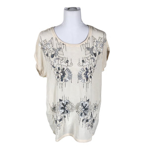 Unisex InWear - Lühikeste käistega pluus, suurus 36 - Valge (1)