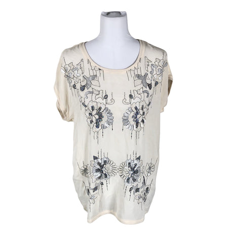 Unisex InWear - Lühikeste käistega pluus, suurus 36 - Valge ()