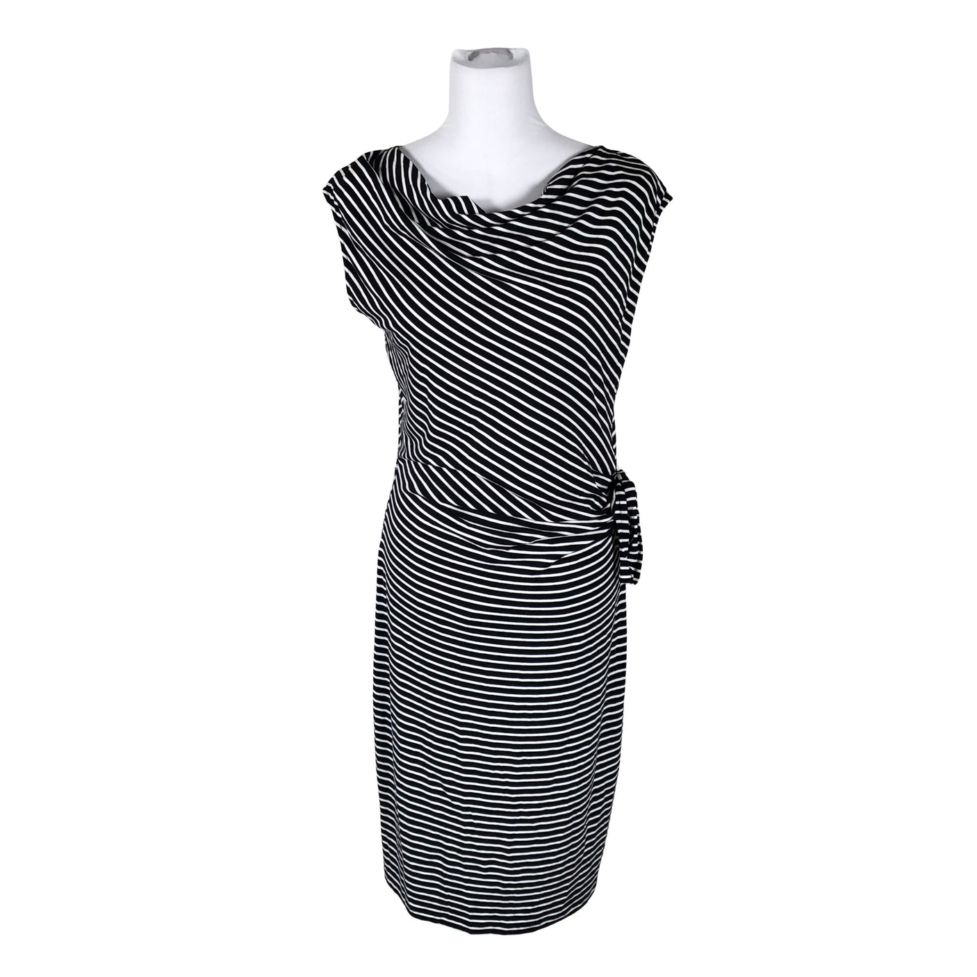 Unisex Ril's - Trikotaažist kleit, suurus 40 - Must (1)