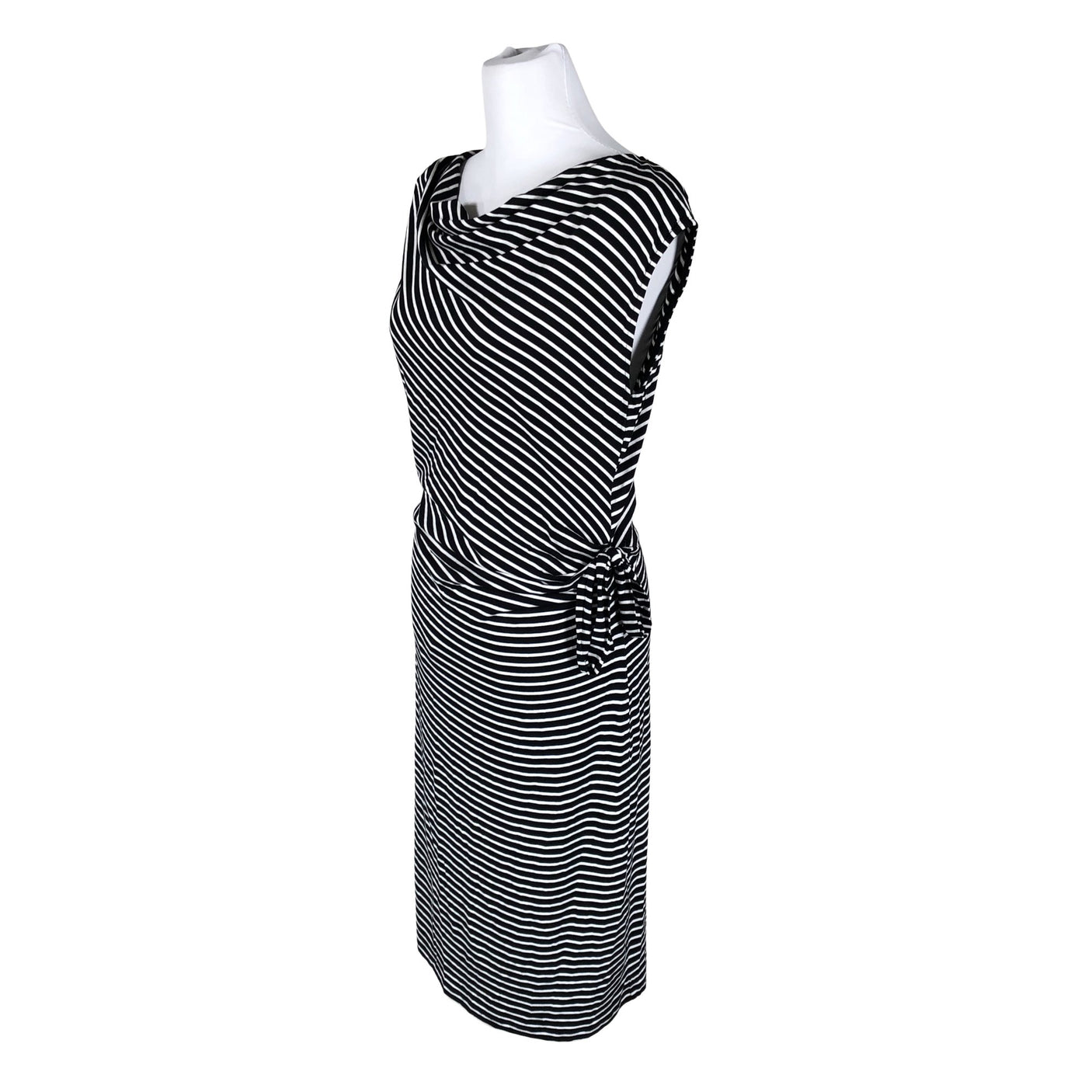 Unisex Ril's - Trikotaažist kleit, suurus 40 - Must (2)