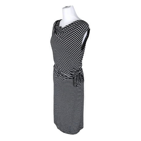 Unisex Ril's - Trikotaažist kleit, suurus 40 - Must (2)