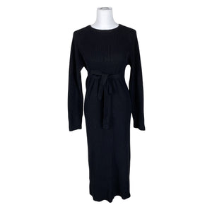 Unisex Andiata - Kootud kleit, suurus 38 - Must (1)