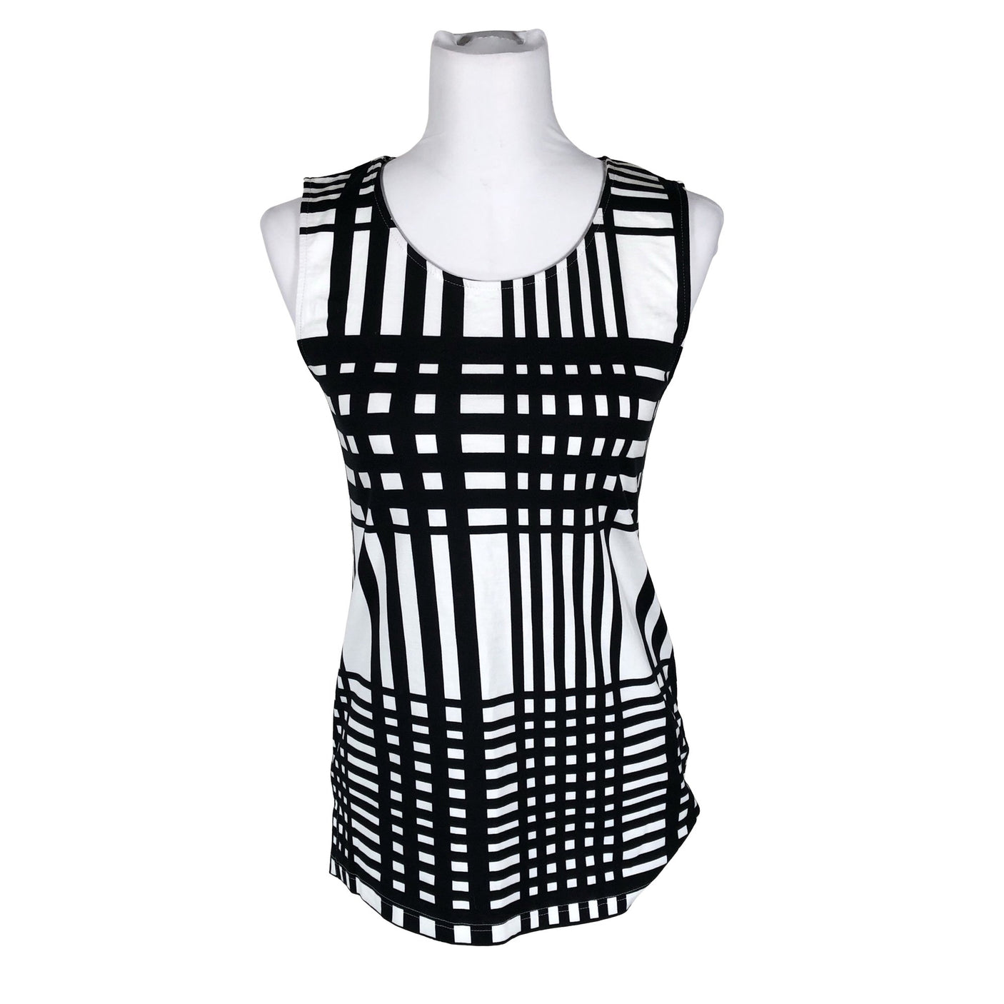 Unisex Nanso - Trikotaažist topp, suurus 34 - Must (1)