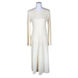 Unisex Gestuz - Kootud kleit, suurus 38 - Valge ()