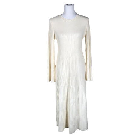 Unisex Gestuz - Kootud kleit, suurus 38 - Valge ()