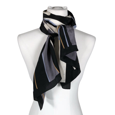 Unisex Marja Kurki - Õhuke sall, suurus Maxi - Must ()