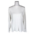 Unisex Movesgood - Trikotaažist pluus, suurus 38 - Valge ()